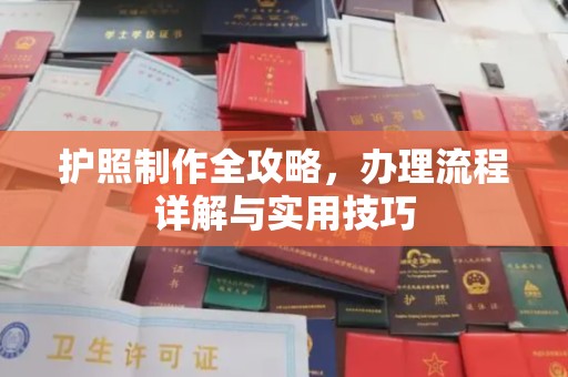 石城护照制作全攻略，办理流程详解与实用技巧